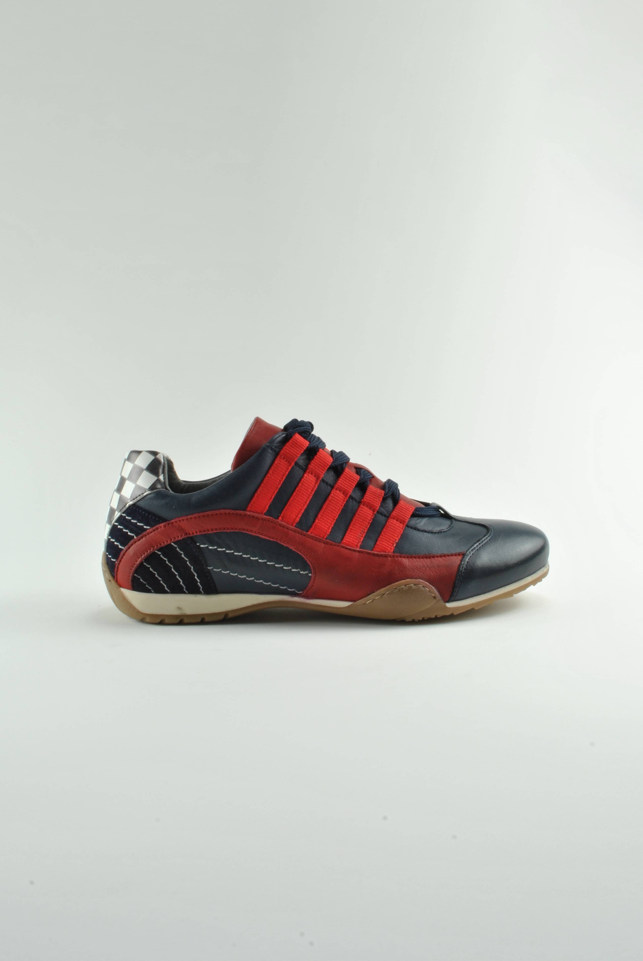 GPO Fahrerschuh Herren Red Navy