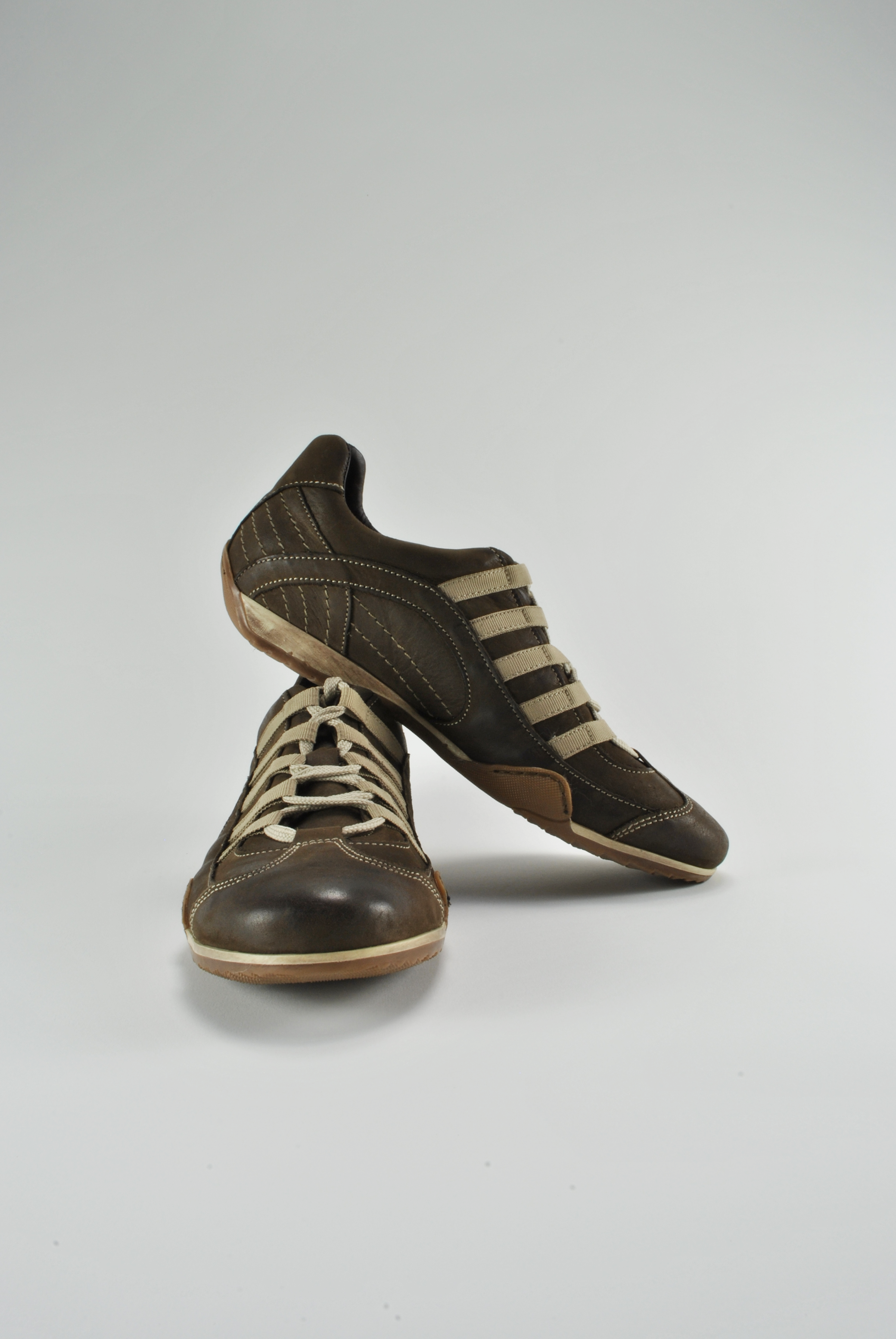 GPO Fahrerschuh Herren Maron – Bild 3