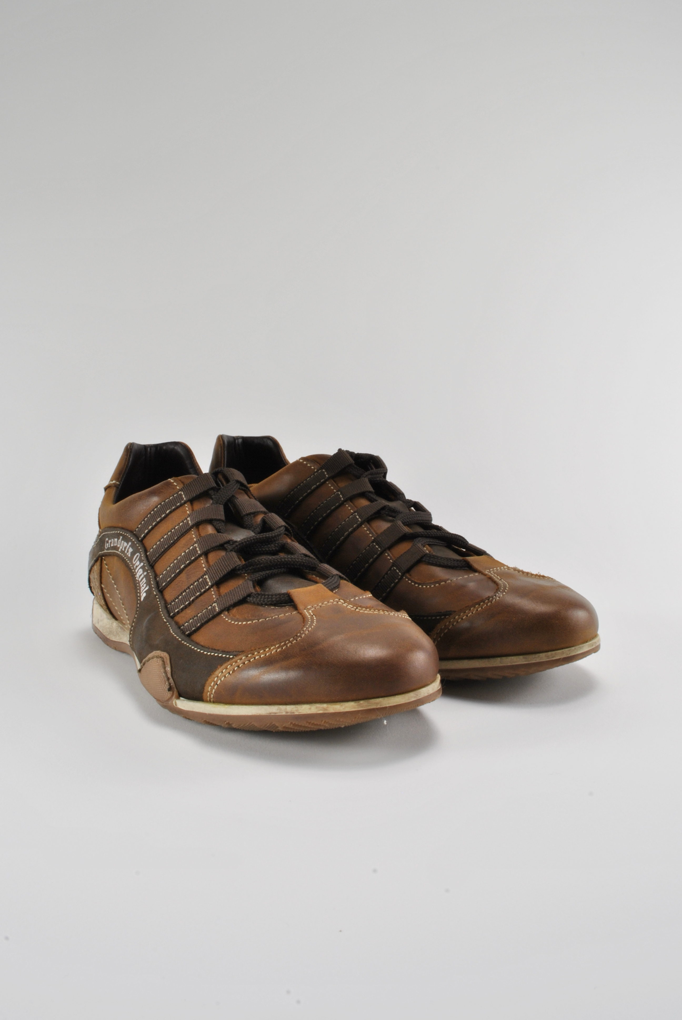 GPO Fahrerschuh Herren Cognac – Bild 2