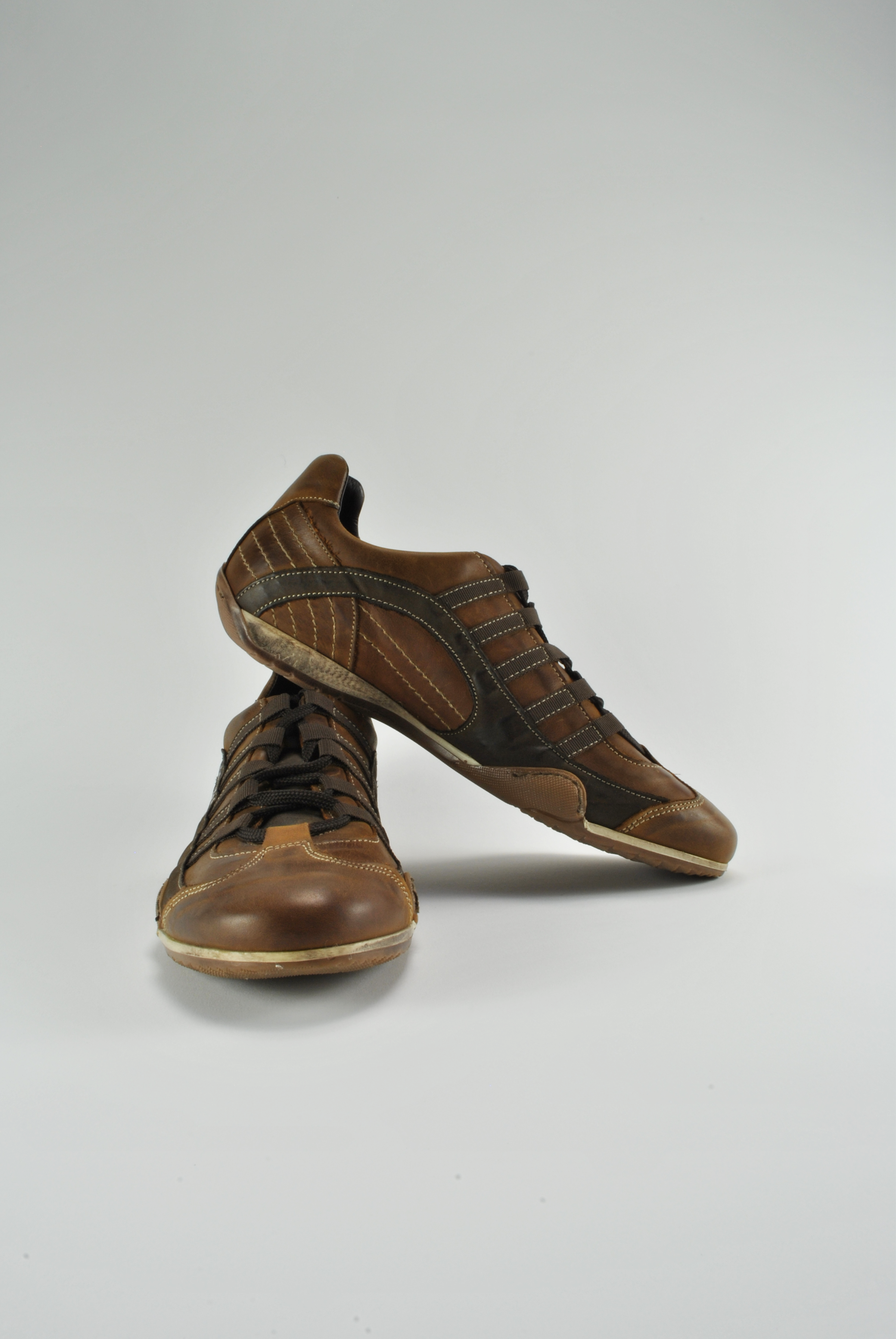 GPO Fahrerschuh Herren Cognac – Bild 3