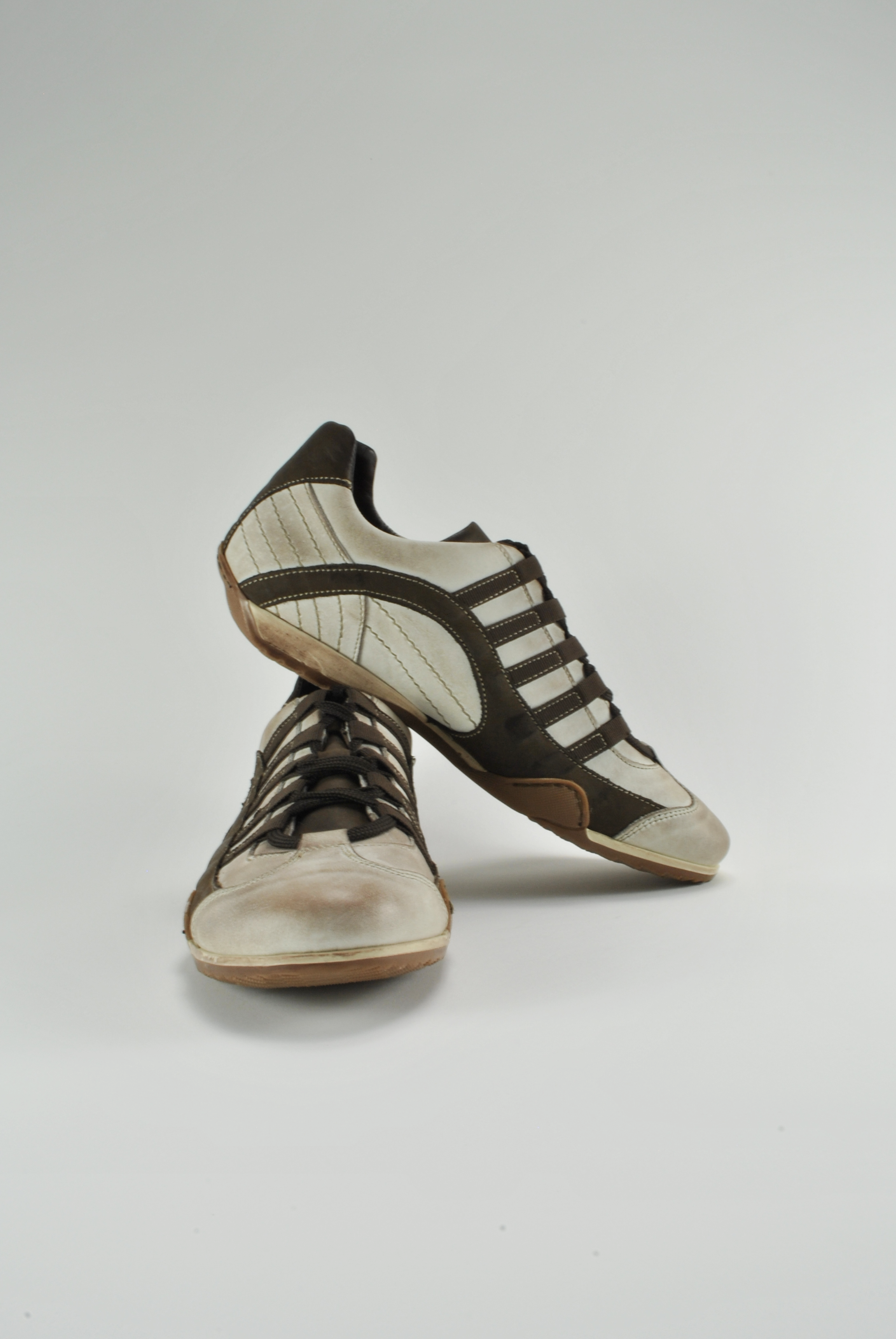 GPO Fahrerschuh Herren Offwhite – Bild 3