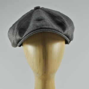 Stetson Mütze Seide Fischgrat Silber