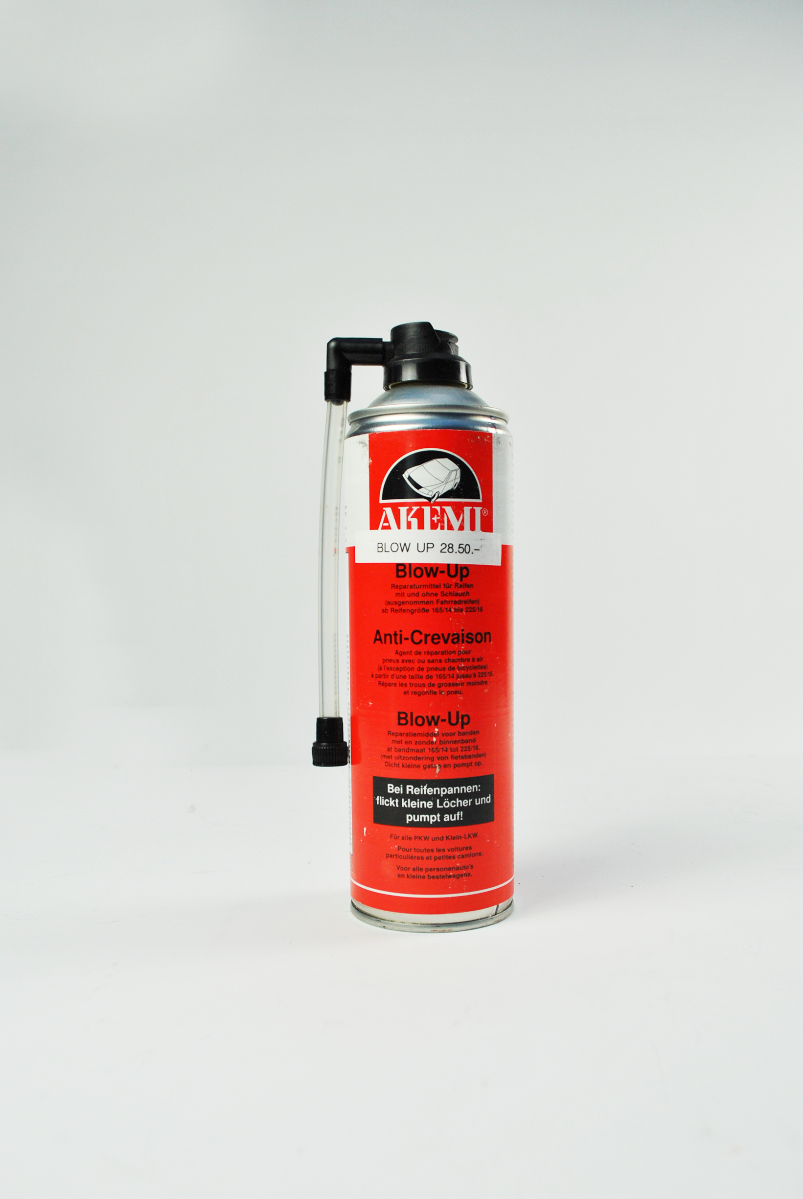 Reifenpannen Spray für Einweggebrauch