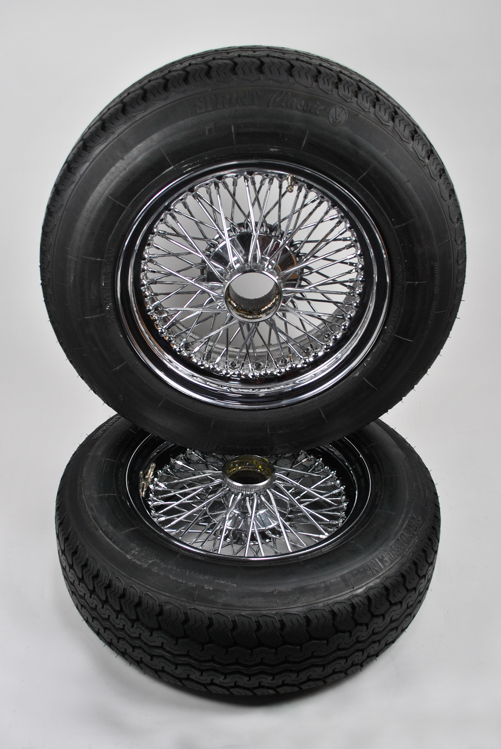 Speichenradsatz mit Reifen 6x15 – Bild 2